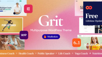 Gritv..Nulled&#;Coaching&#;OnlineCoursesMultiskinWordPressTheme