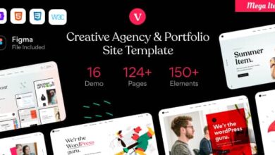 n vcamp creative agency portfolio html template