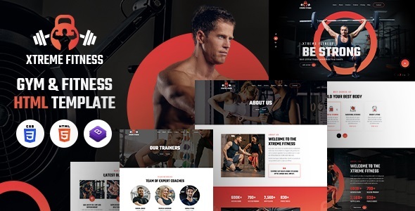 Xtreme Fitness Nulled – HTML Template