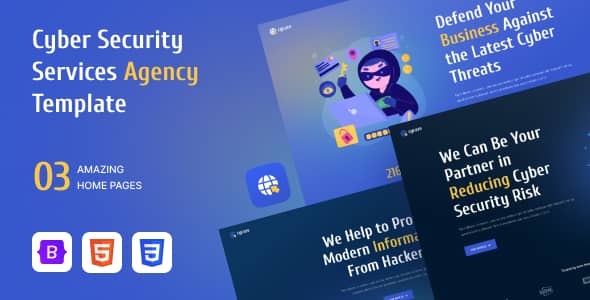 Cycure Nulled – Cyber Security Services Template