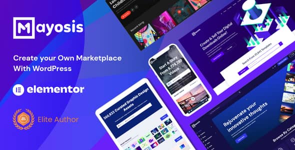 Mayosis v4.2 Nulled – Digital Marketplace WordPress Theme