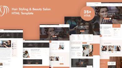 Mremot Nulled – Hair Salon & Barber Shops HTML Template