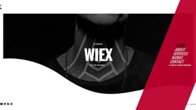 Wiex Nulled – Personal Portfolio Template