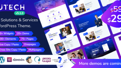 uTech v5.1.0 Nulled – IT Solutions Services