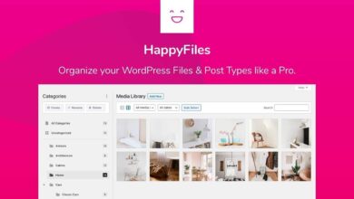 Happy Files Pro v1.8 Nulled – Organize Your WordPress Media Files