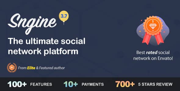 Sngine v3.7 Nulled – The Ultimate PHP Social Network Platform