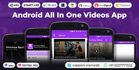 Android All In One Videos App v1.14 Free