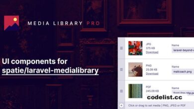 Laravel Media Library Pro v2.6.1 Free