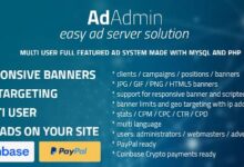 AdAdmin v3996 Nulled – Easy full featured ad server