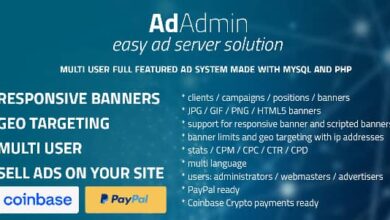 AdAdmin v3996 Nulled – Easy full featured ad server
