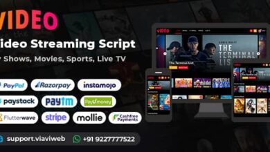 Video Streaming Portal v2.1 Nulled – TV Shows, Movies, Sports, Videos Streaming, Live TV