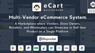 eCart v5.0.0 Nulled – Multi Vendor eCommerce System