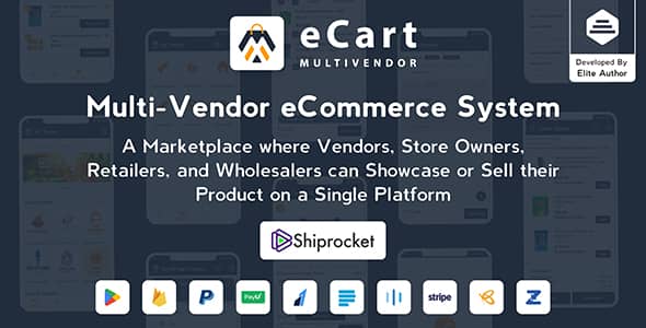 eCart v5.0.0 Nulled – Multi Vendor eCommerce System
