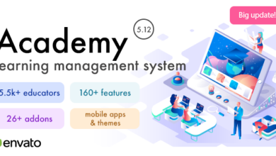 Academy v5.12 Nulled – Learning Management System