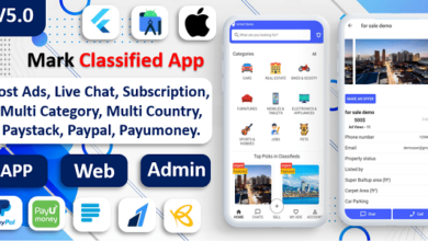 Mark Classified App v5.0 Nulled – Classified App Multi Payment Gateways Integrated