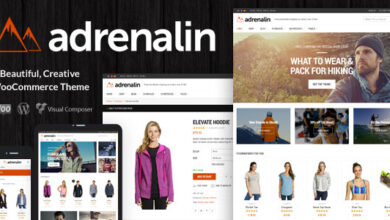 Adrenalin v2.2.0 Nulled – Multi-Purpose WooCommerce Theme