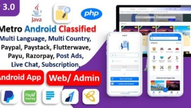 Metro Android Classified App v3.0 Nulled – Buy, Sell | Payment Gateways | Membership Plan | Admin Panel Source Code