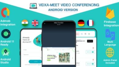 VIDXA MEET v2.6 Nulled – Free Video Conferencing & Audio Conferencing App | Zoom Clone (Android + Admin Panel) Source