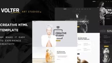Volter Nulled – Creative Multipurpose HTML Template