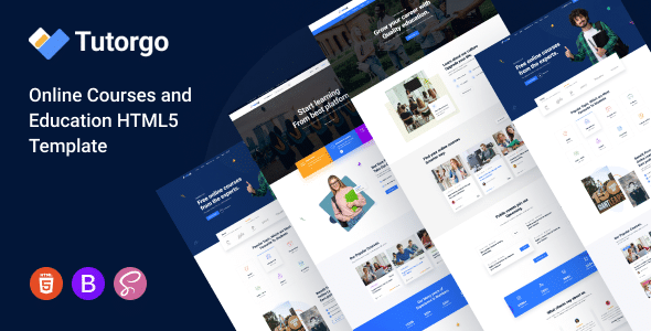 Tutorgo Nulled – Online Learning and Education HTML Template
