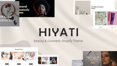 Hiyati Nulled – Beauty & Cosmetics Shopify Theme