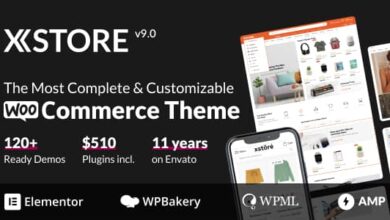XStore v9.0 Nulled – Responsive Multi-Purpose WooCommerce WordPress Theme