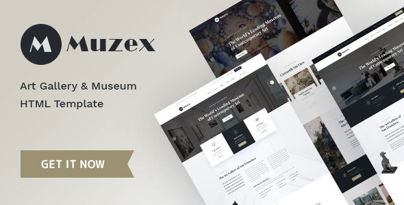 Muzex Nulled – Museum & Exhibition HTML Template