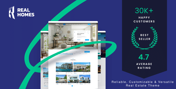 RealHomes v4.0.0 Nulled – Estate Sale and Rental WordPress Theme