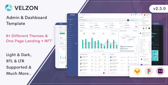 Velzon v2.3.0 Nulled – Admin & Dashboard Template