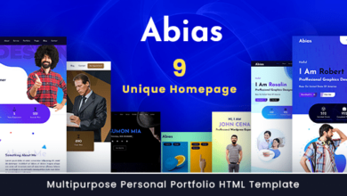 Abias Nulled – Multipurpose Bootstrap 5 HTML Template