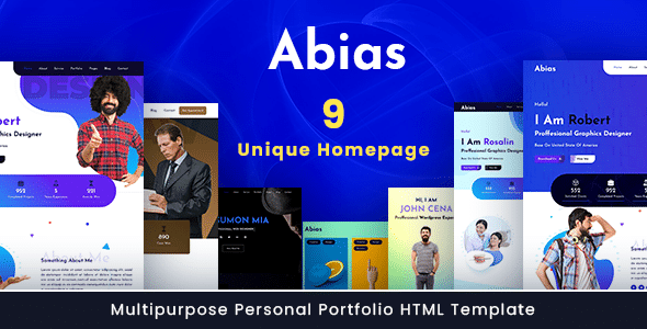 Abias Nulled – Multipurpose Bootstrap 5 HTML Template