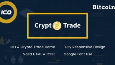 Crypto Trade v1.0 Nulled – ICO, Bitcoin and Cryptocurrency HTML Template