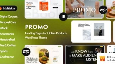 Promo v1.0.0 Nulled – Landing Pages for Online Products WordPress Theme