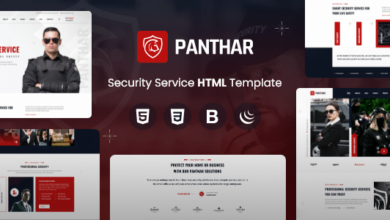 Panthar Nulled – Home Security Gaurd Service HTML Template
