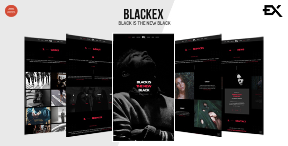 Blackex v1.2 Nulled – Photography Portfolio Template