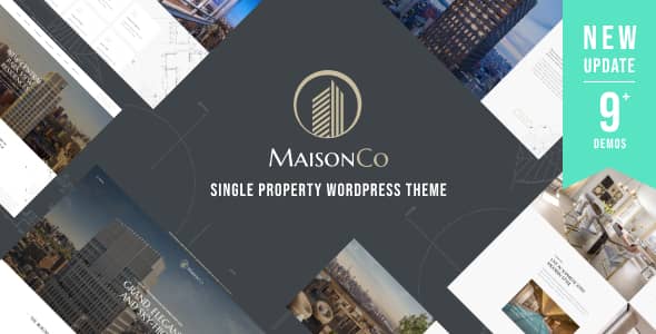 MaisonCo v2.0.0 Nulled – Single Property WordPress Theme