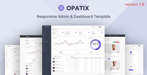 Opatix Nulled – Admin & Dashboard Template