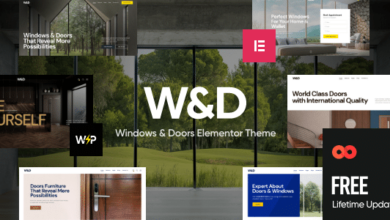 W&D v1.0 Nulled – Windows & Doors Company WordPress Theme