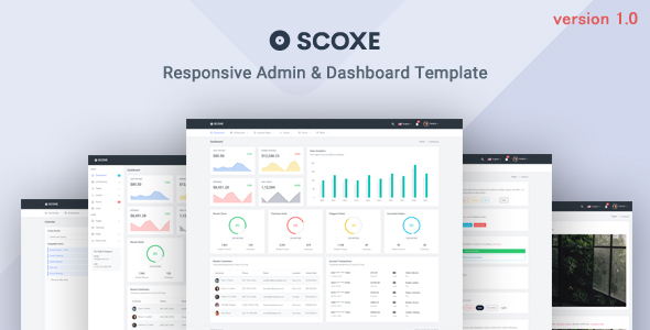 Scoxe Nulled – Admin & Dashboard Template