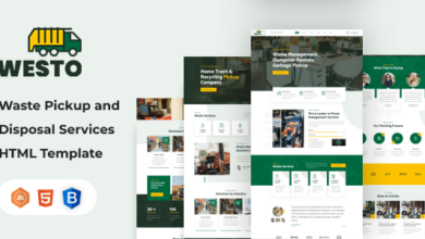 Westo Nulled – Waste Disposal Services HTML Template
