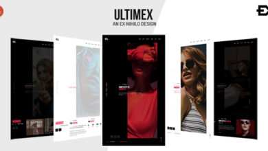 Ultimex v1.2 Nulled – One Page Portfolio Template