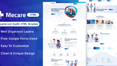 Mecare – Hospital and Health HTML Template