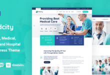Medcity v1.0.2 Nulled – Health & Medical WordPress Theme