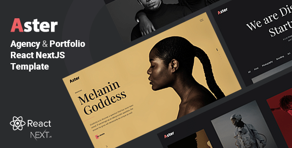Aster Nulled – Creative Agency Portfolio React Template