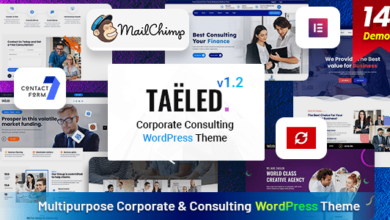 TAELED v1.2 Nulled – Business Consulting