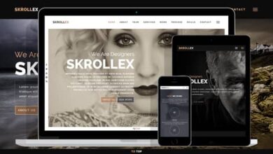 Skrollex v1.7.1 Nulled – Creative One Page Parallax