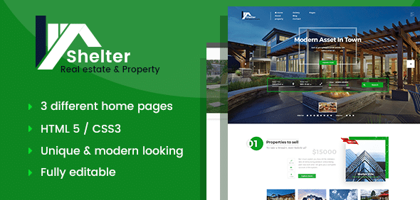 Shelter Nulled – Real Estate Template