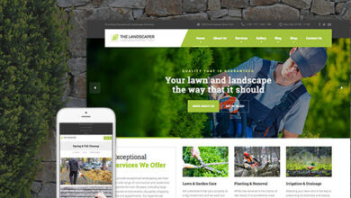 The Landscaper v3.1.2 Nulled – Lawn & Landscaping WP Theme