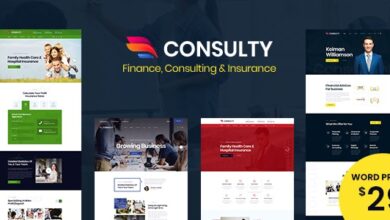 Consulty v1.0.6 Nulled – Business Finance WordPress Theme