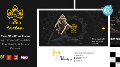 Tantra v1.0.8 Nulled – A Yoga Studio and Fitness Club Theme